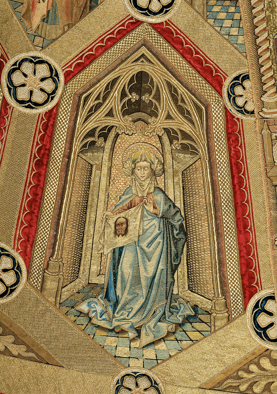 Marienmantel des Meßornats des Ordens vom Goldenen Vlies (Pluviale)