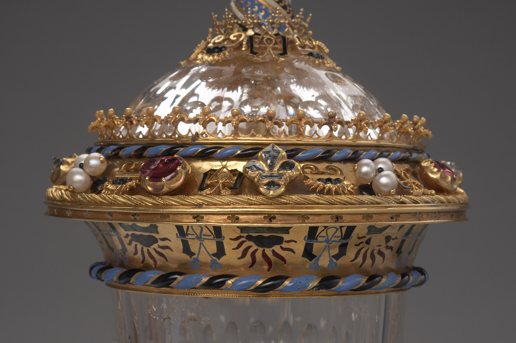 Deckelpokal; sog. Burgundischer Hofbecher