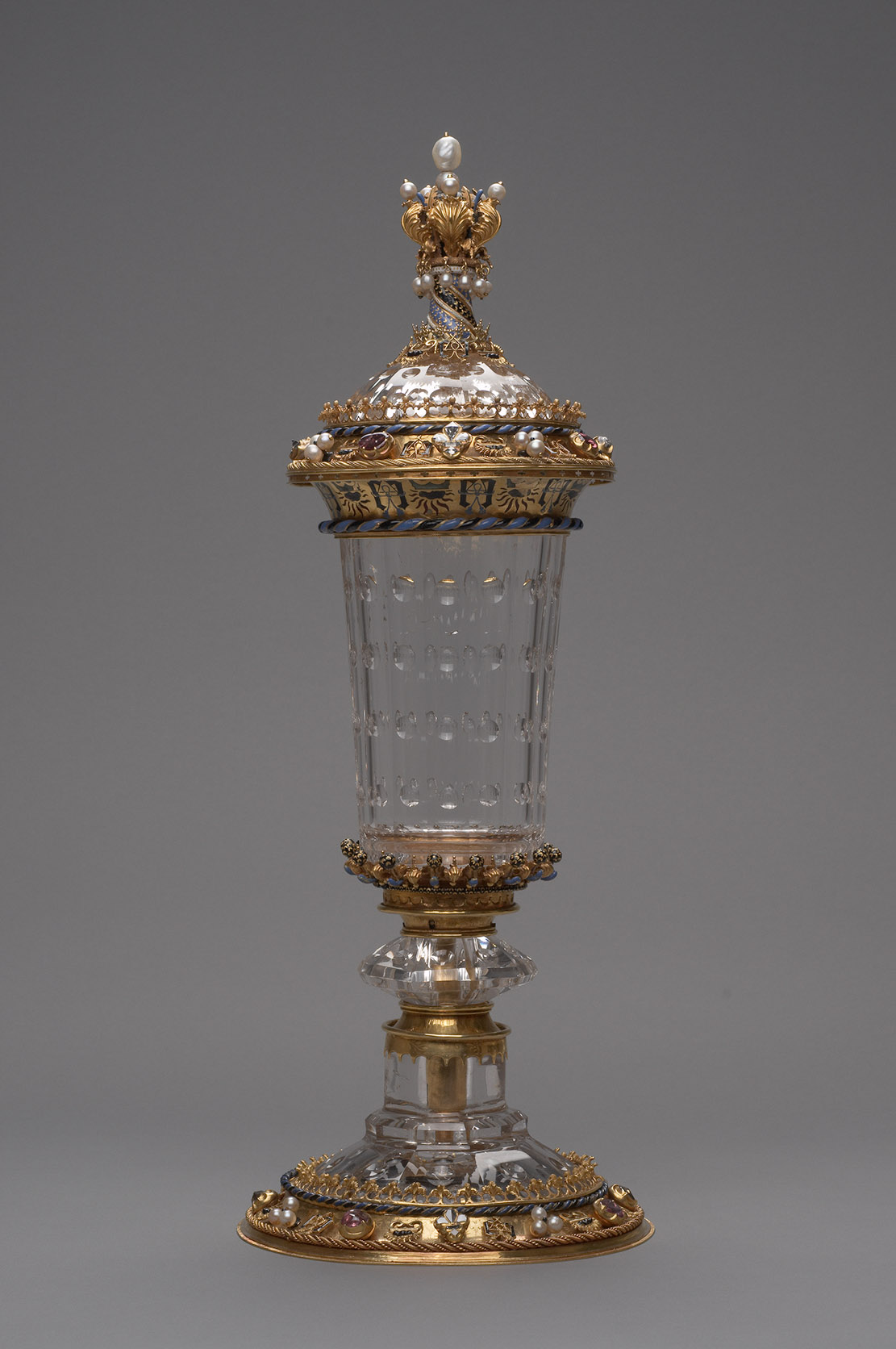 Deckelpokal; sog. Burgundischer Hofbecher
