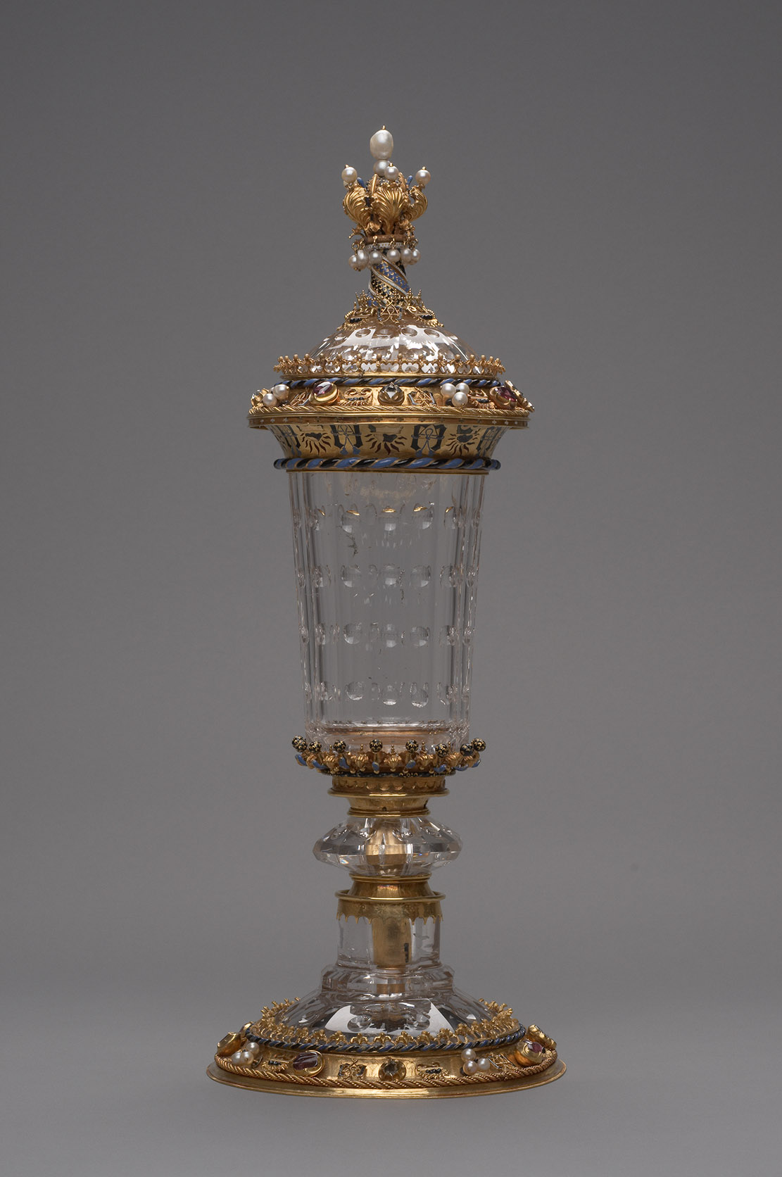 Deckelpokal; sog. Burgundischer Hofbecher