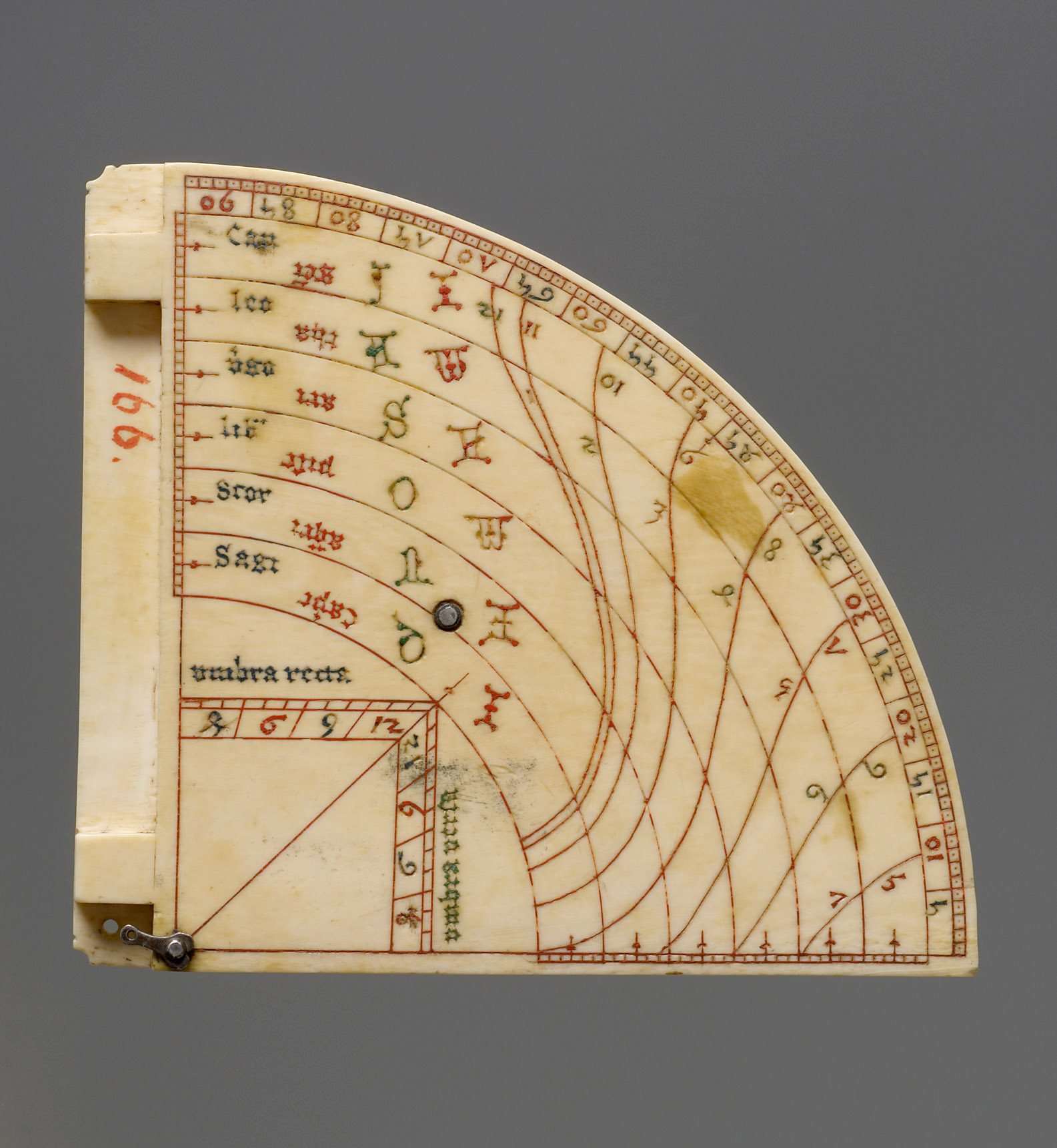 Sonnen-Quadrant aus dem Besitz Friedrichs III.