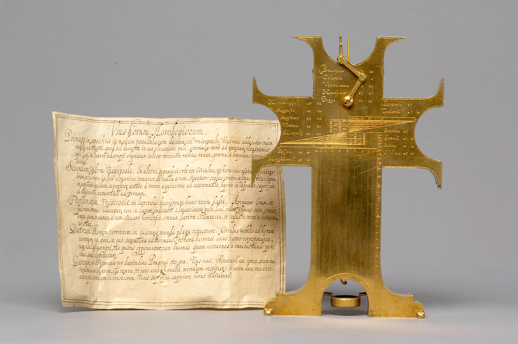 Kreuzförmige Sonnenuhr (Crux Horologa)