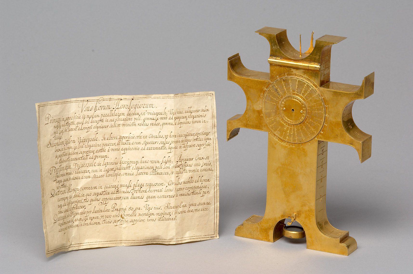 Kreuzförmige Sonnenuhr (Crux Horologa)