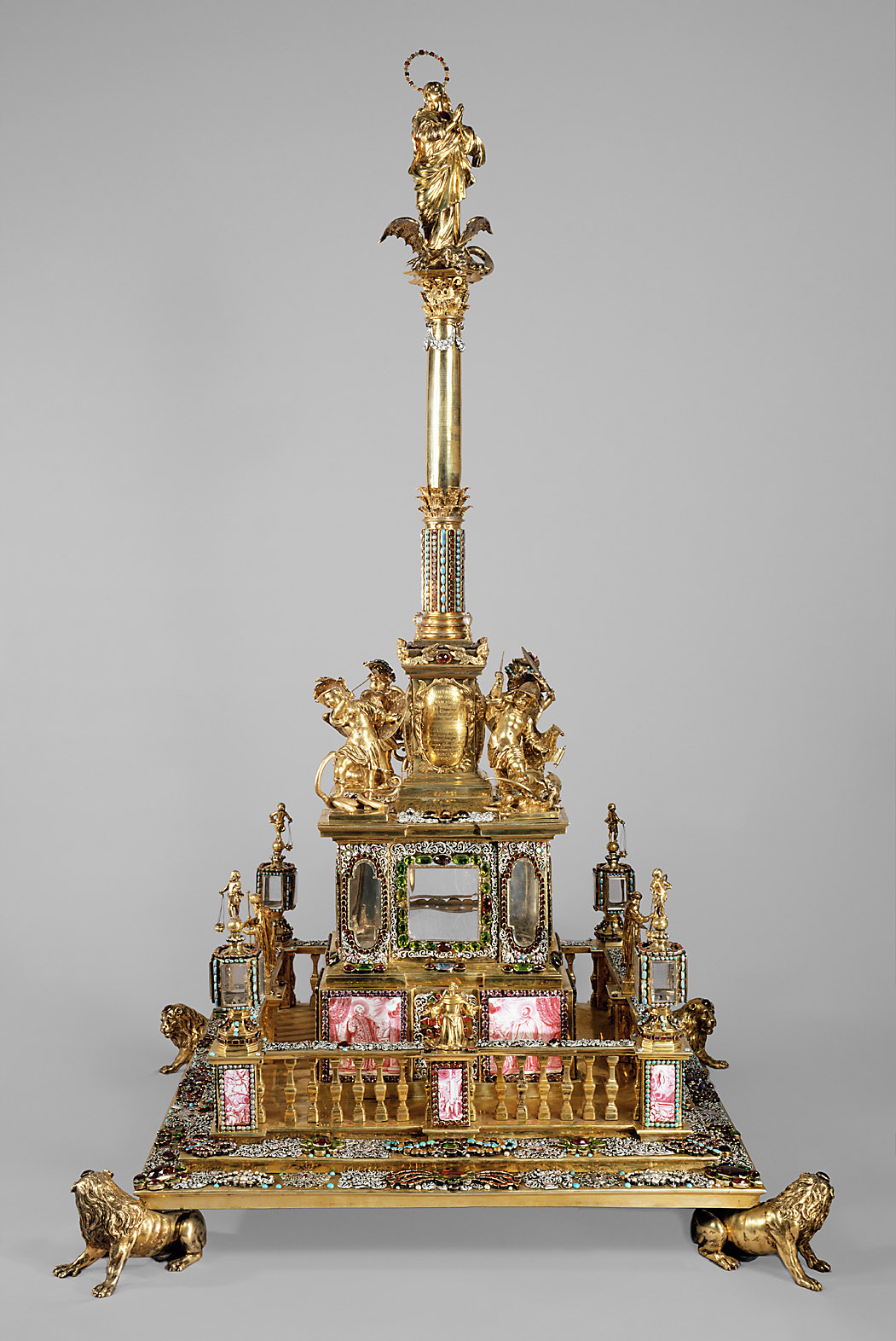 Nachbildung der Mariensäule am Hof in Wien