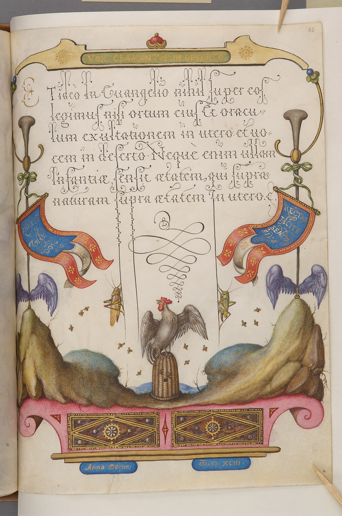 Schriftmusterbuch; 127 Blatt Pergament