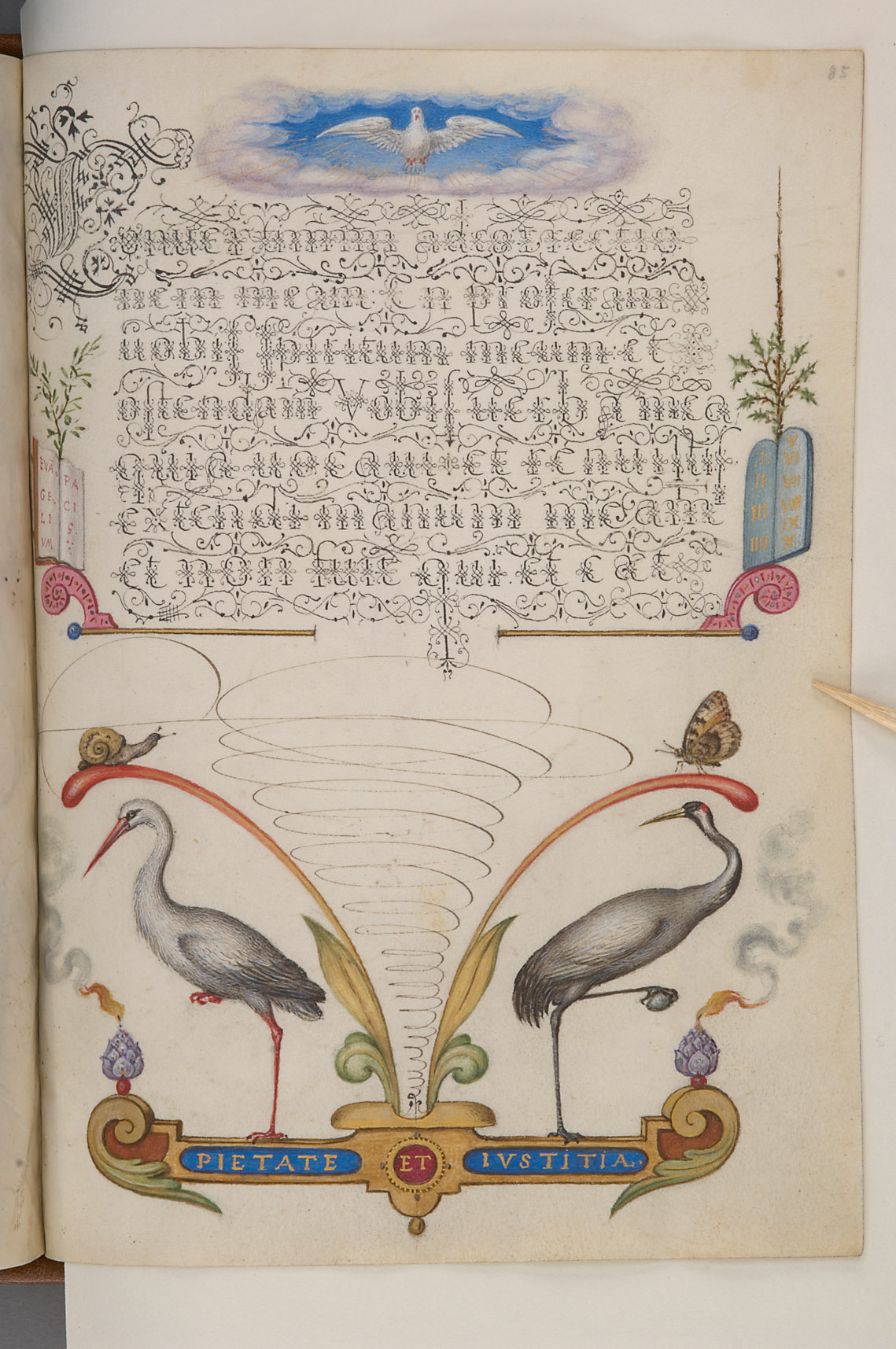 Schriftmusterbuch; 127 Blatt Pergament