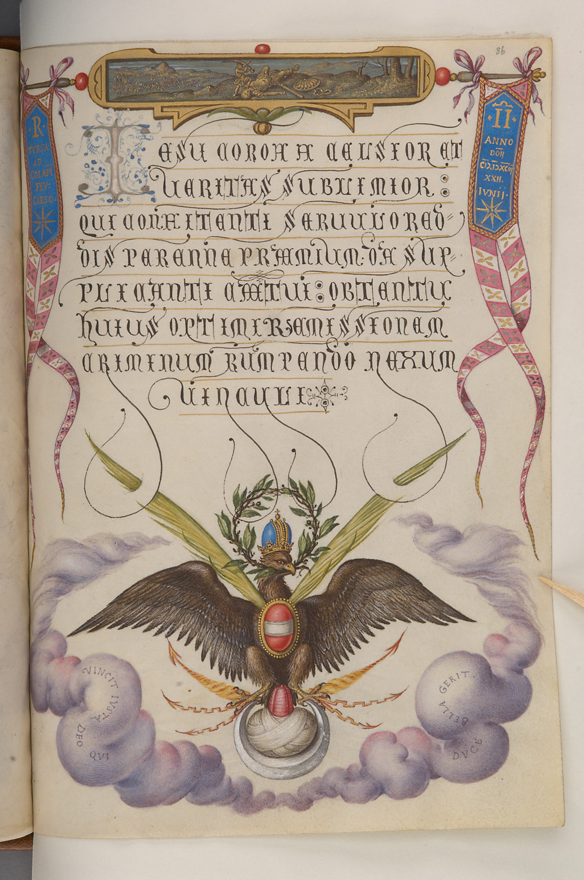 Schriftmusterbuch; 127 Blatt Pergament