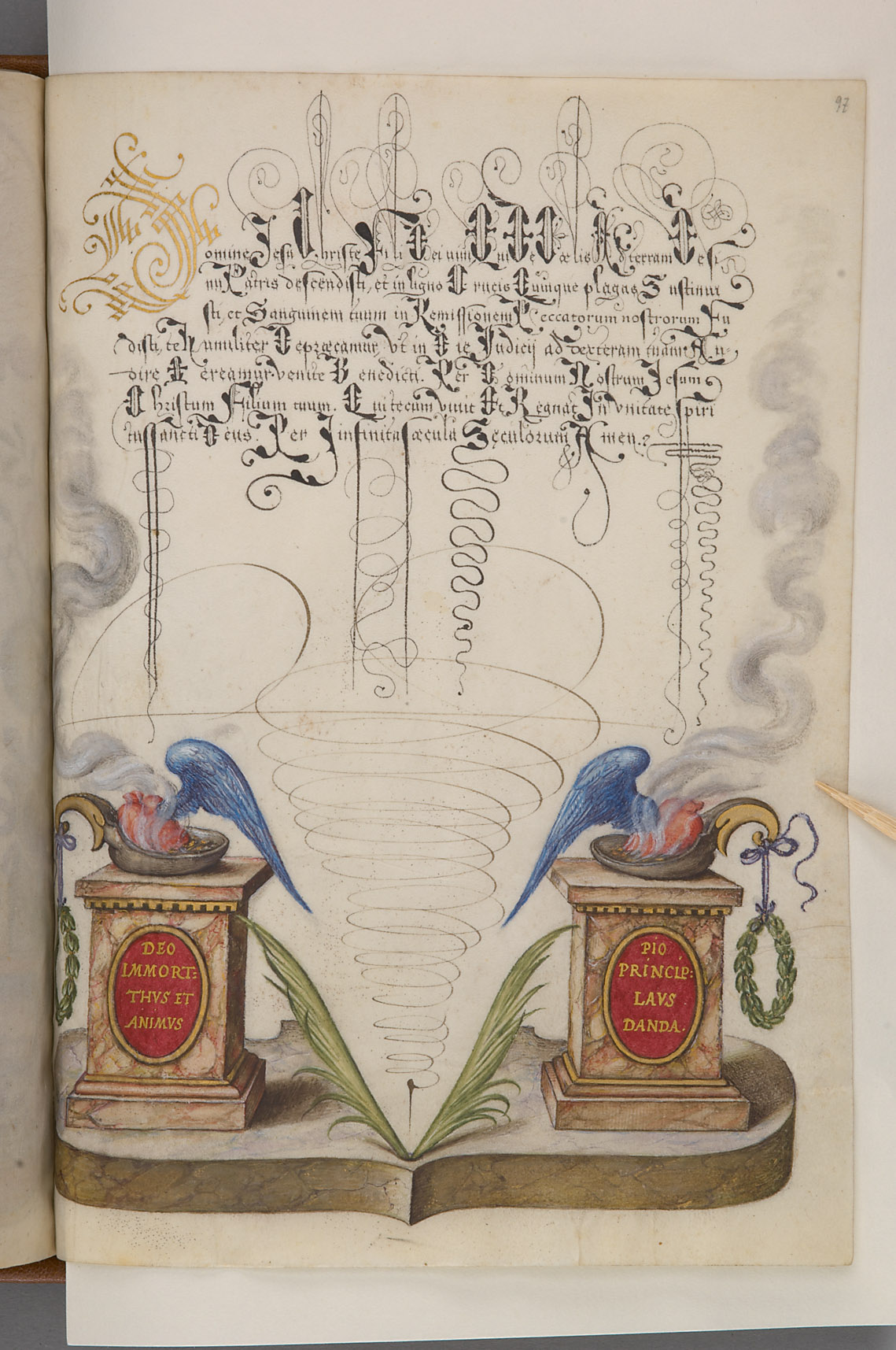Schriftmusterbuch; 127 Blatt Pergament