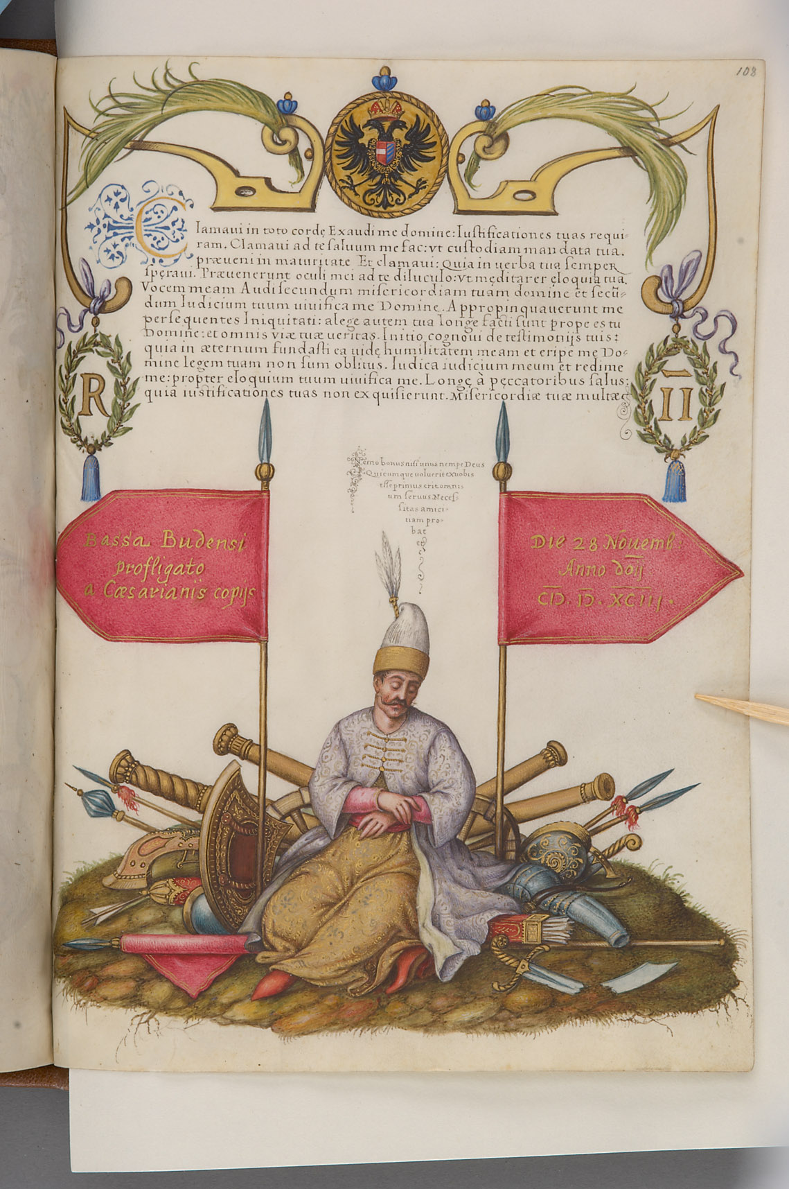 Schriftmusterbuch; 127 Blatt Pergament