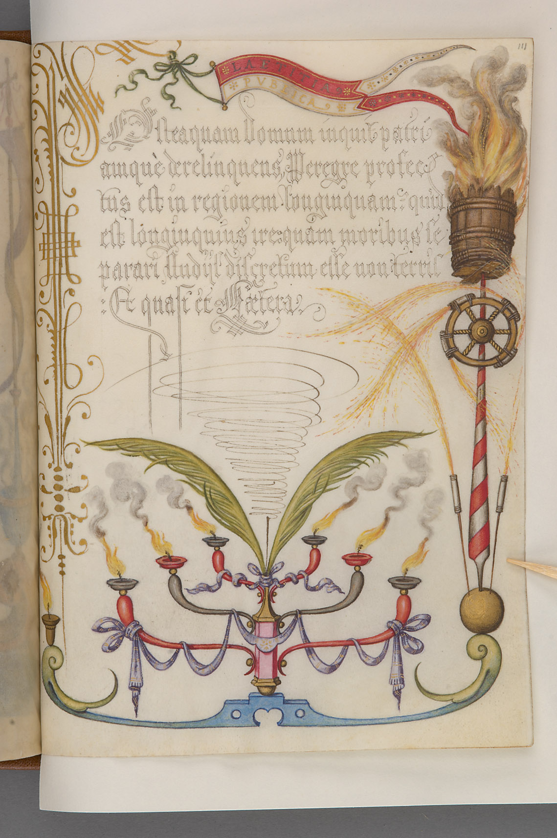 Schriftmusterbuch; 127 Blatt Pergament