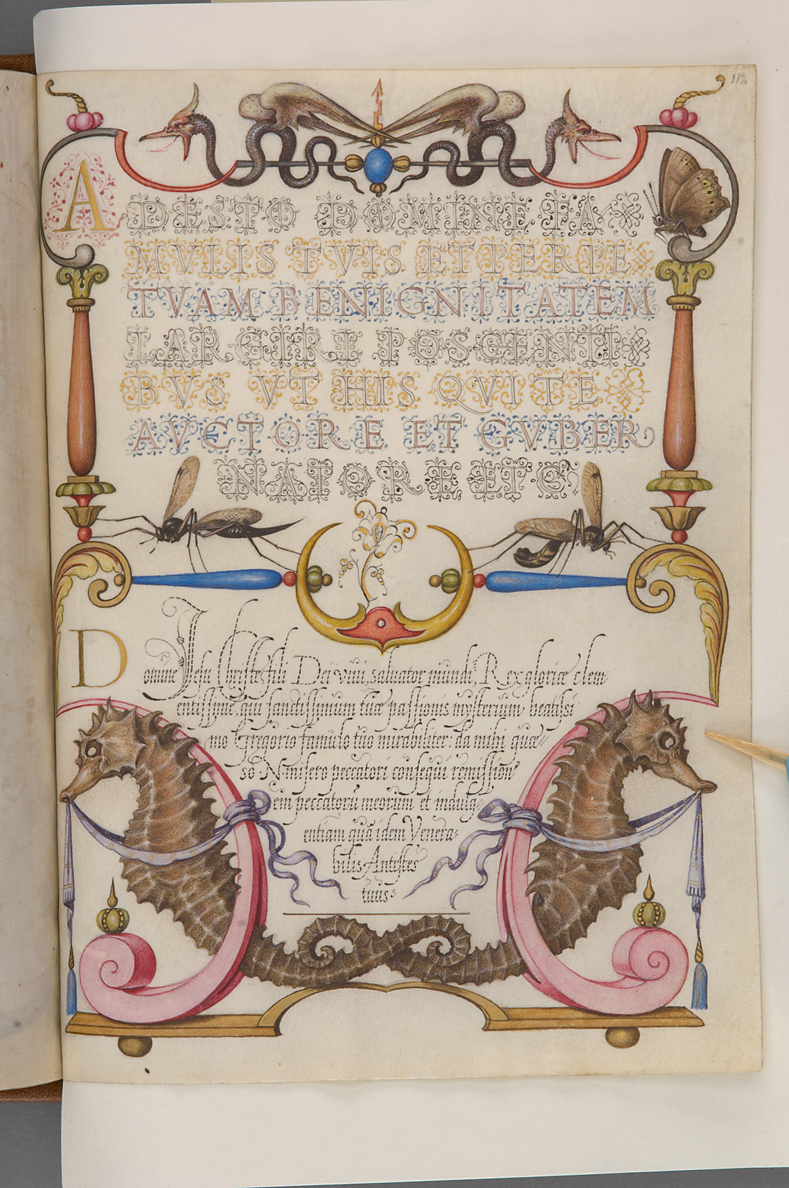 Schriftmusterbuch; 127 Blatt Pergament
