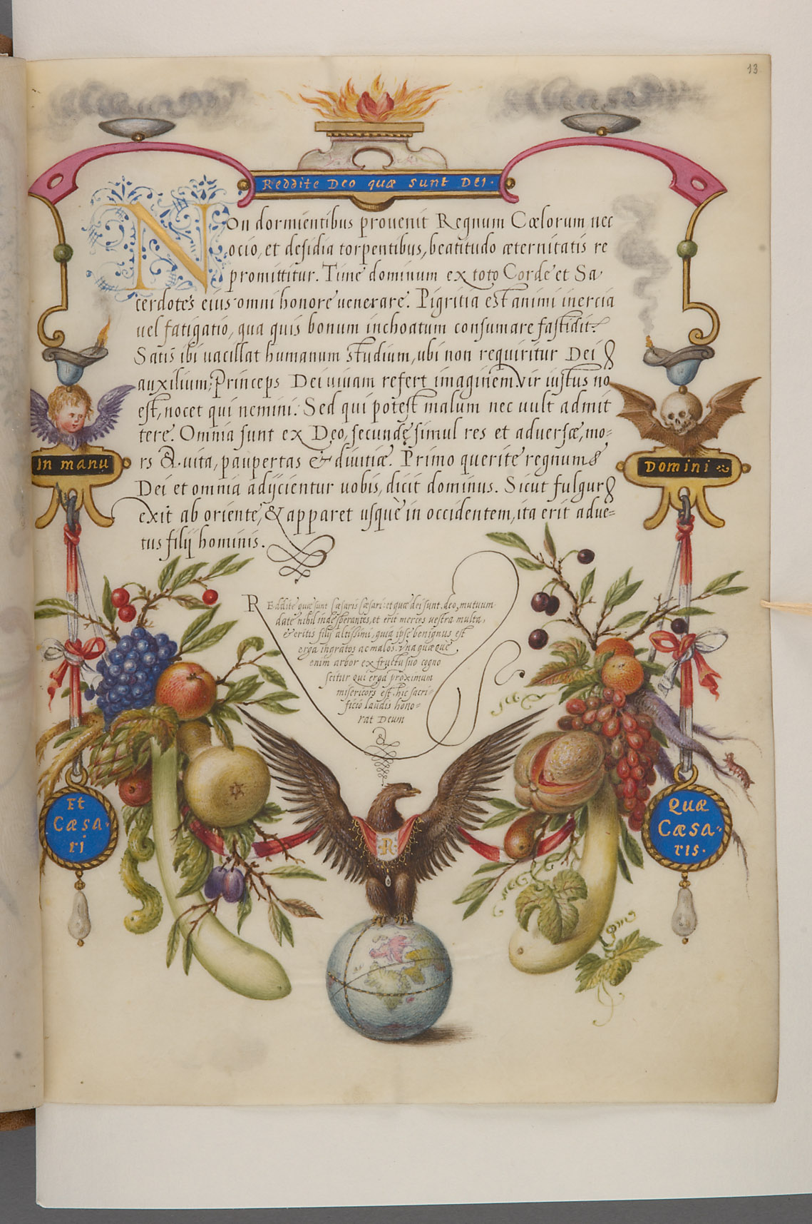 Schriftmusterbuch; 127 Blatt Pergament
