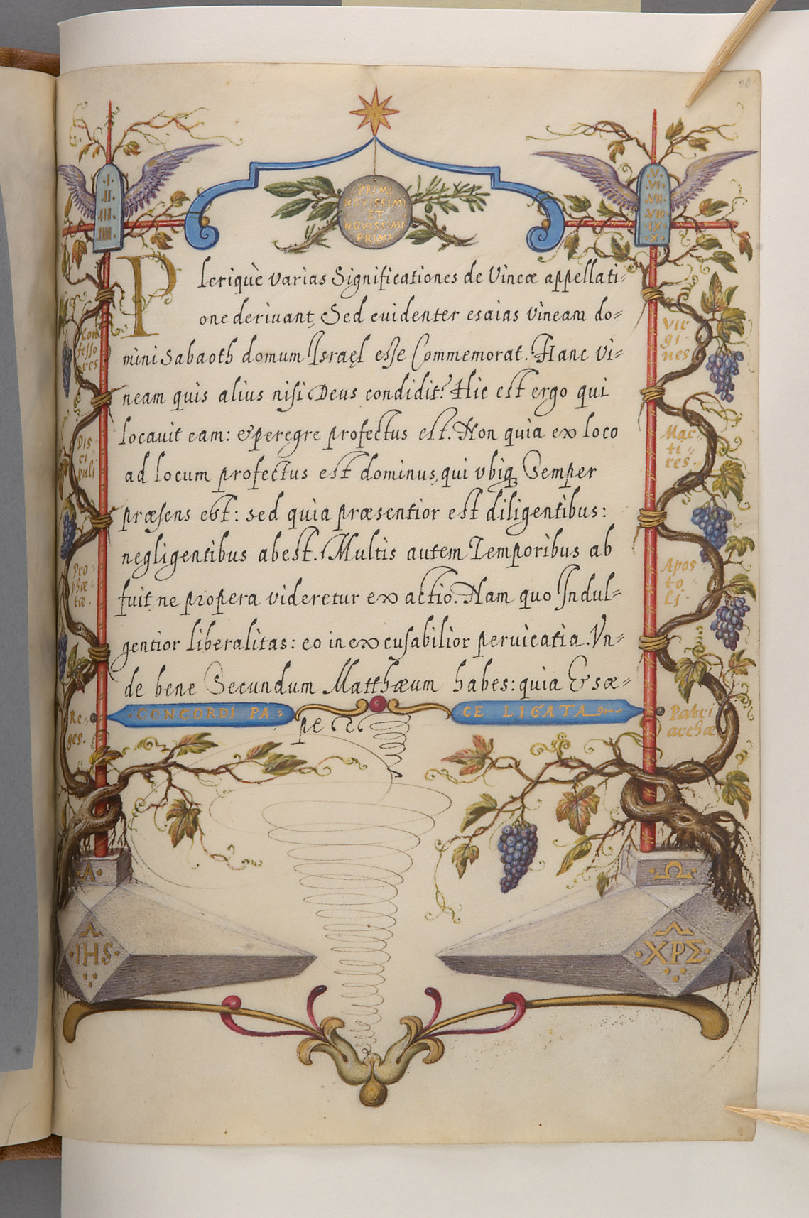 Schriftmusterbuch; 127 Blatt Pergament
