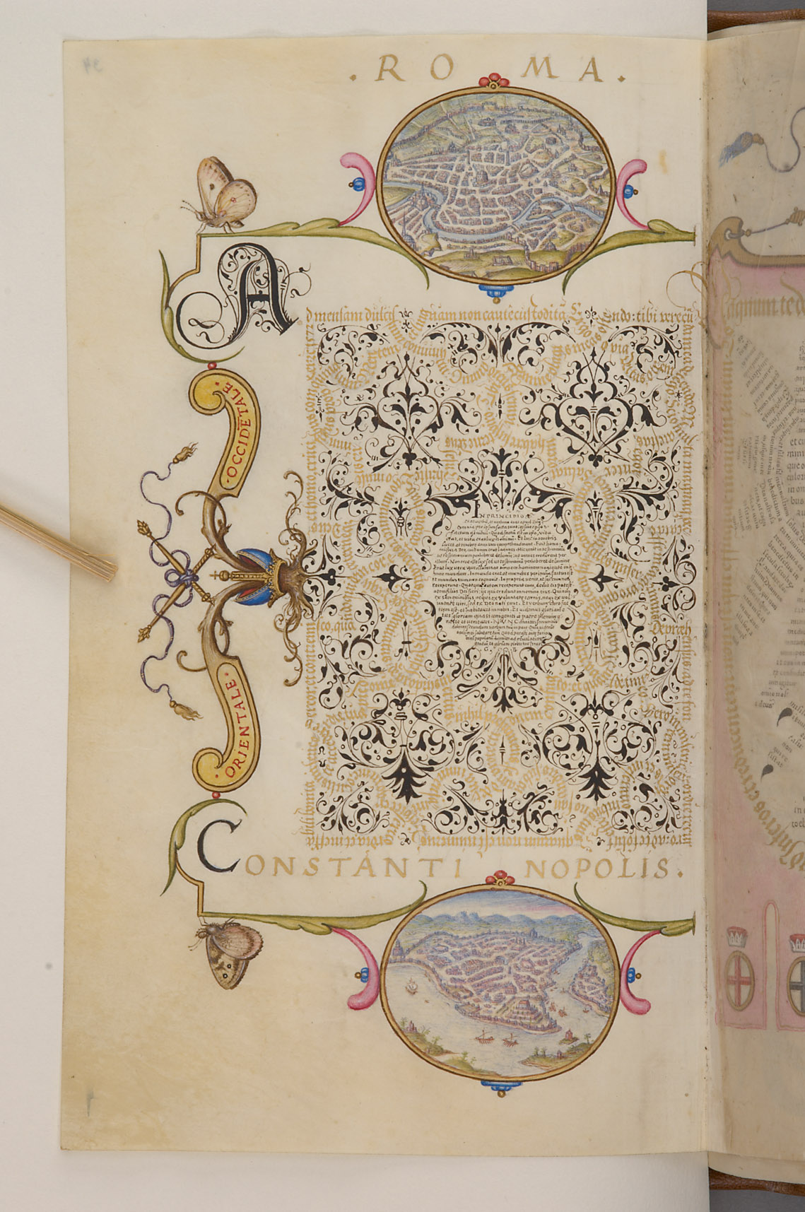 Schriftmusterbuch; 127 Blatt Pergament