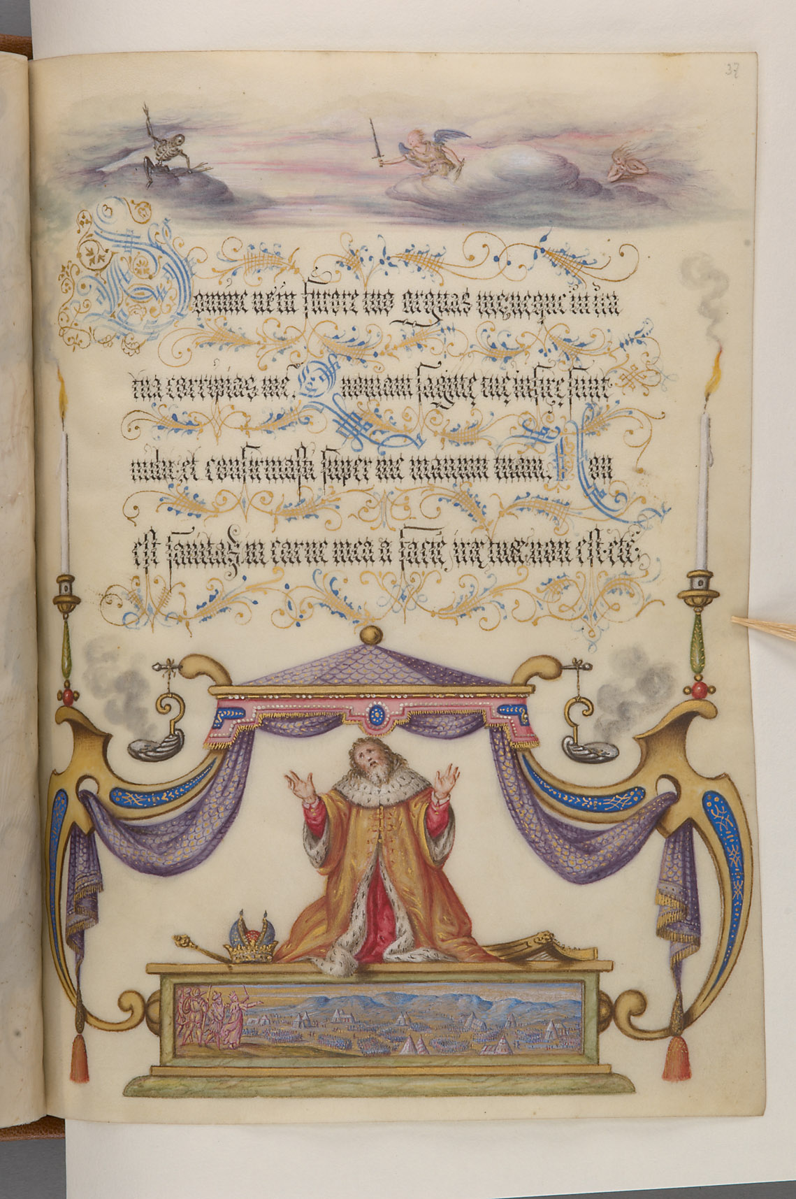 Schriftmusterbuch; 127 Blatt Pergament