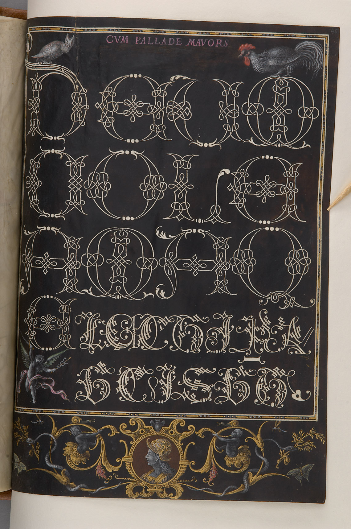 Schriftmusterbuch; 127 Blatt Pergament