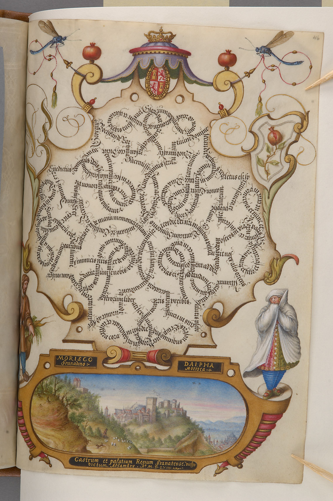 Schriftmusterbuch; 127 Blatt Pergament