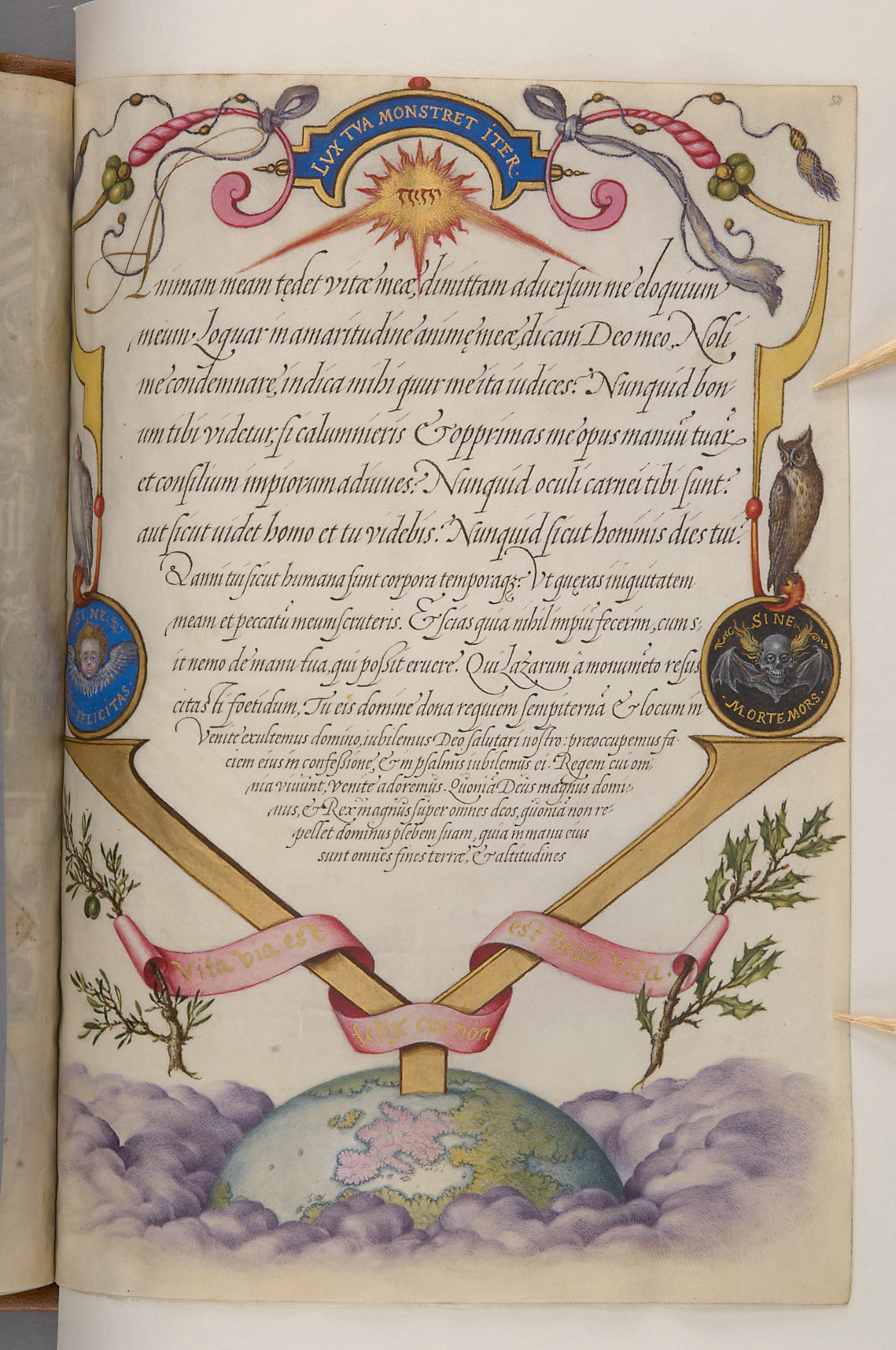 Schriftmusterbuch; 127 Blatt Pergament