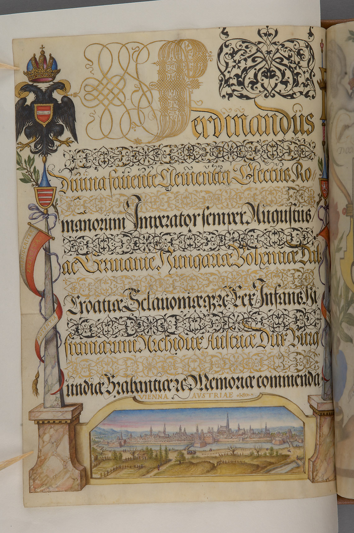Schriftmusterbuch; 127 Blatt Pergament