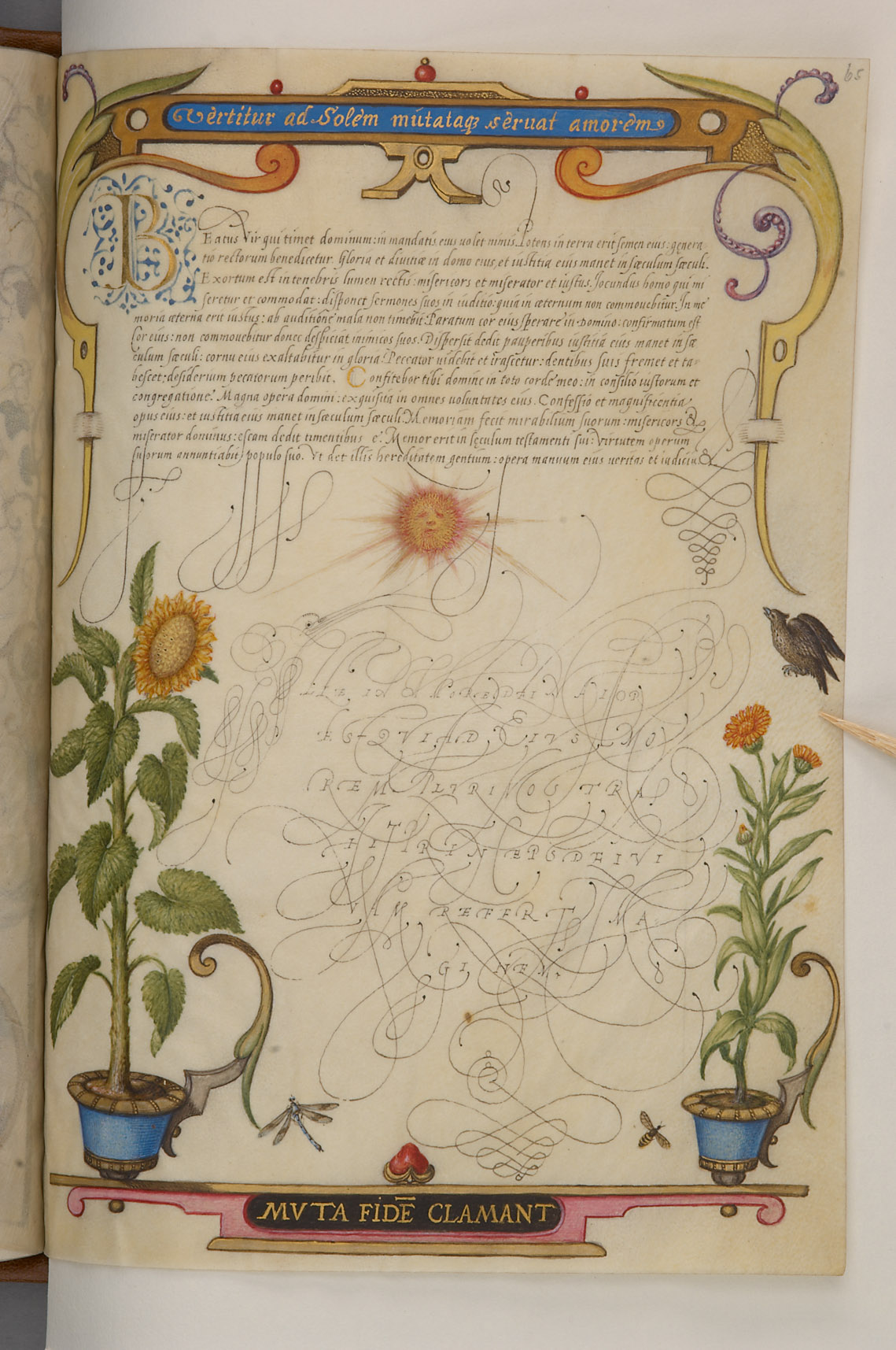 Schriftmusterbuch; 127 Blatt Pergament