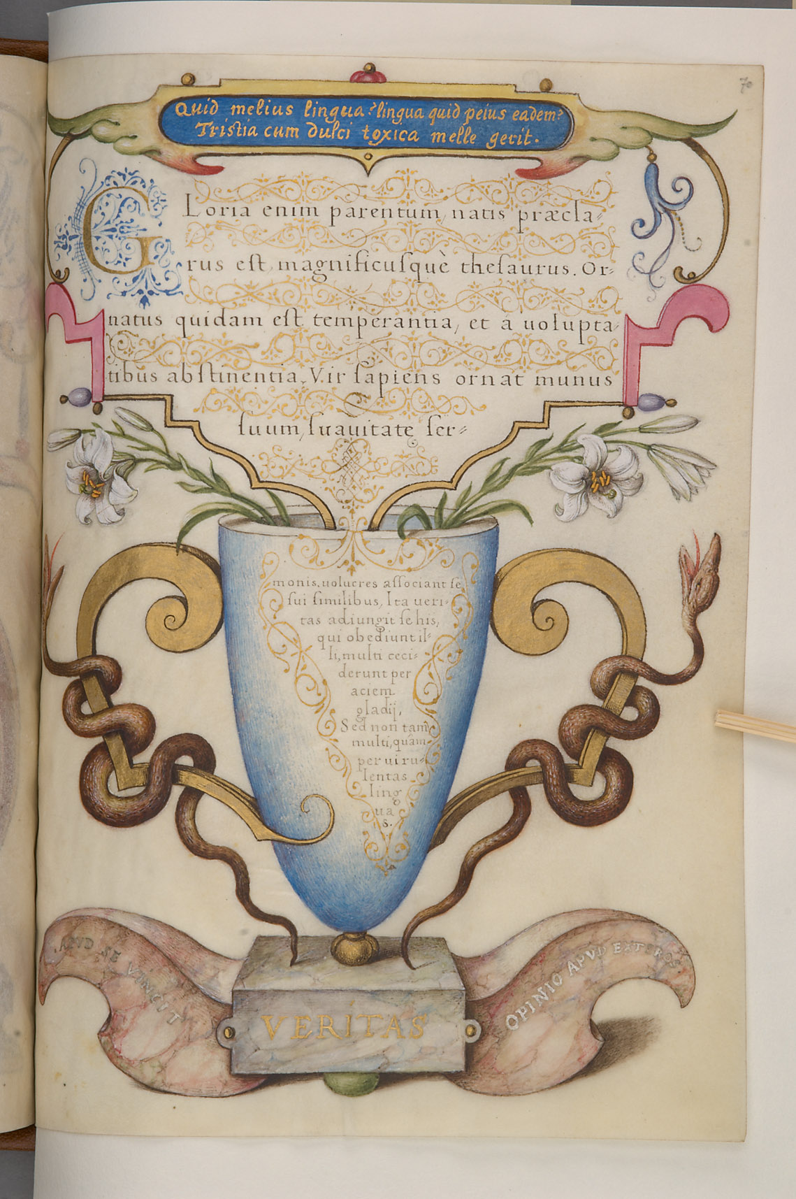 Schriftmusterbuch; 127 Blatt Pergament