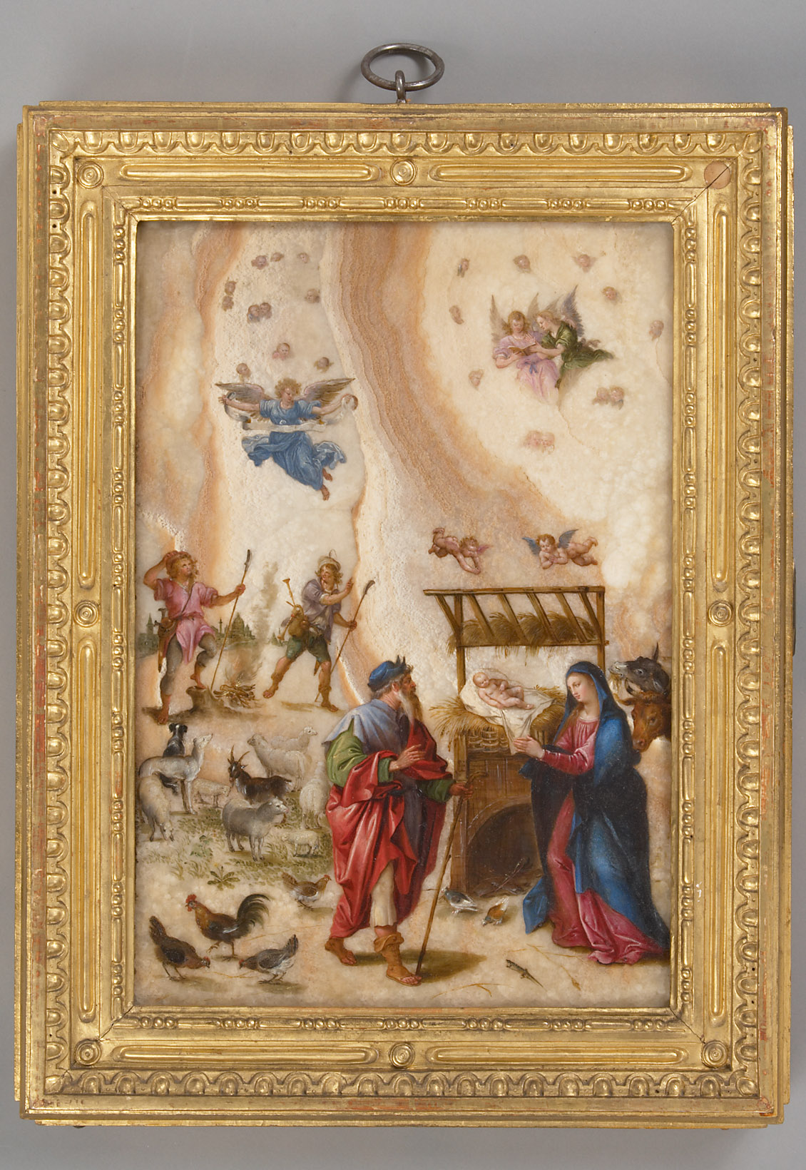 Annunciation to the Virgin and Adoration of the Shepherds