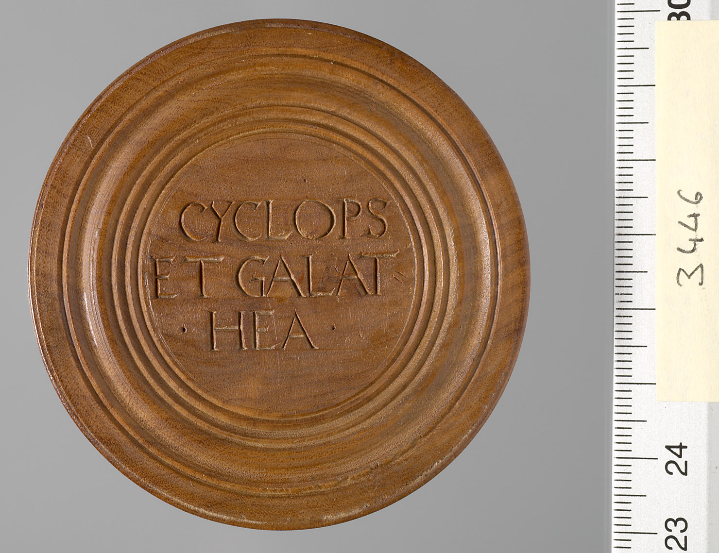 Cyclops und Galathea; Spielstein für das Brettspiel für den "Langen Puff"