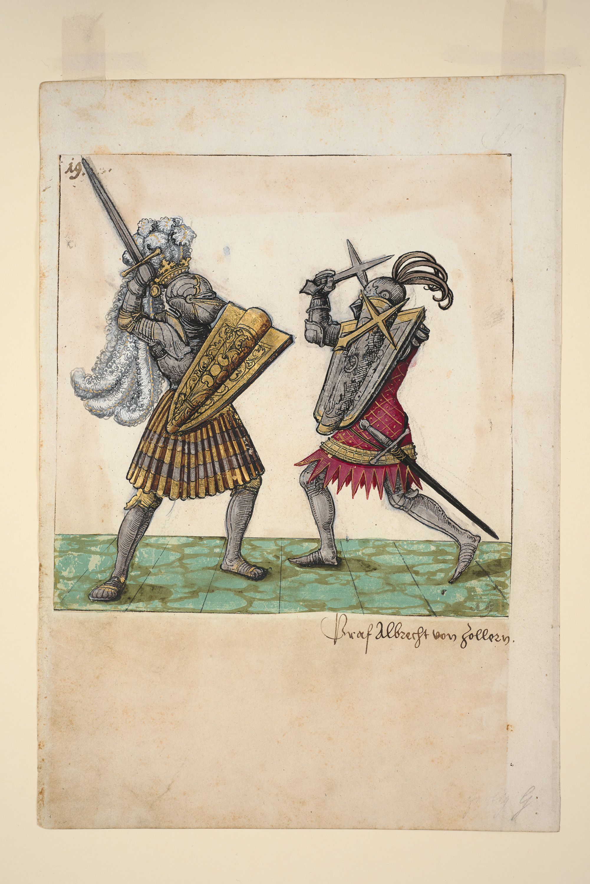 "Freydal"; Turnierbuch Kaiser Maximilians I.