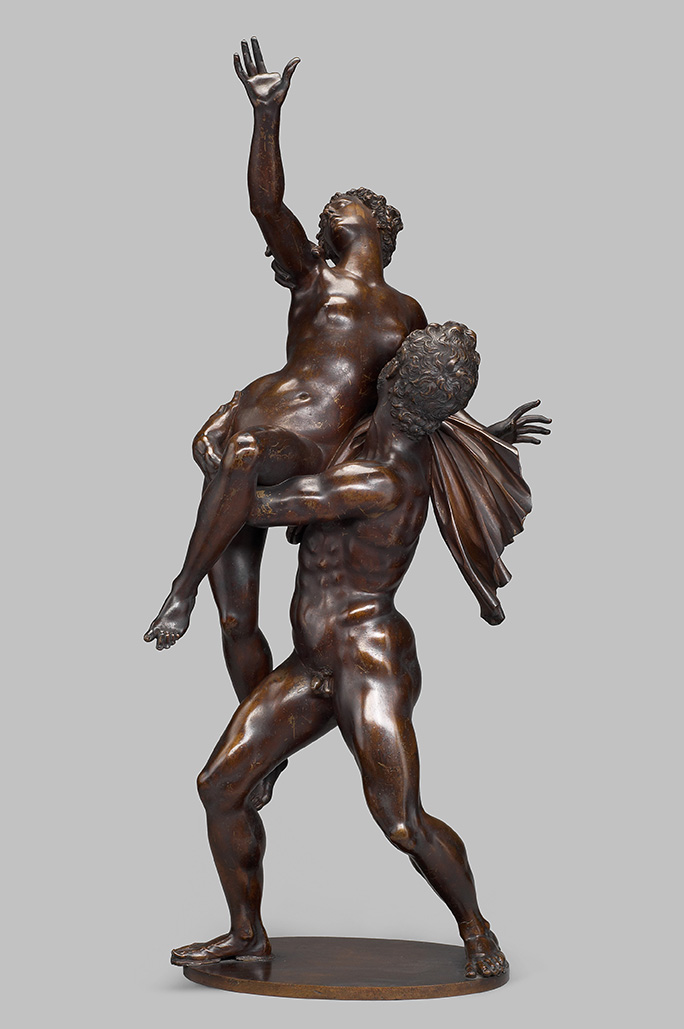 Raptus Group of Two Figures