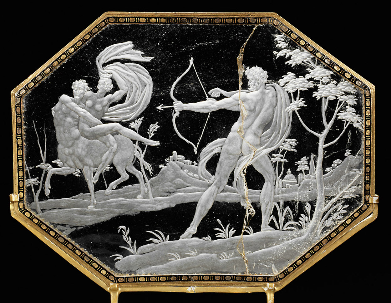 Fragment of a Casket with Depictions of the Hercules Myth