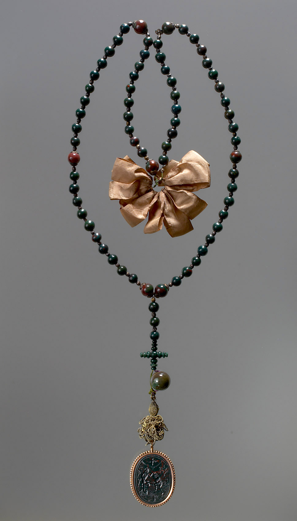 Rosenkranz mit Taufe Christi und Gottesmutter Maria mit Kind