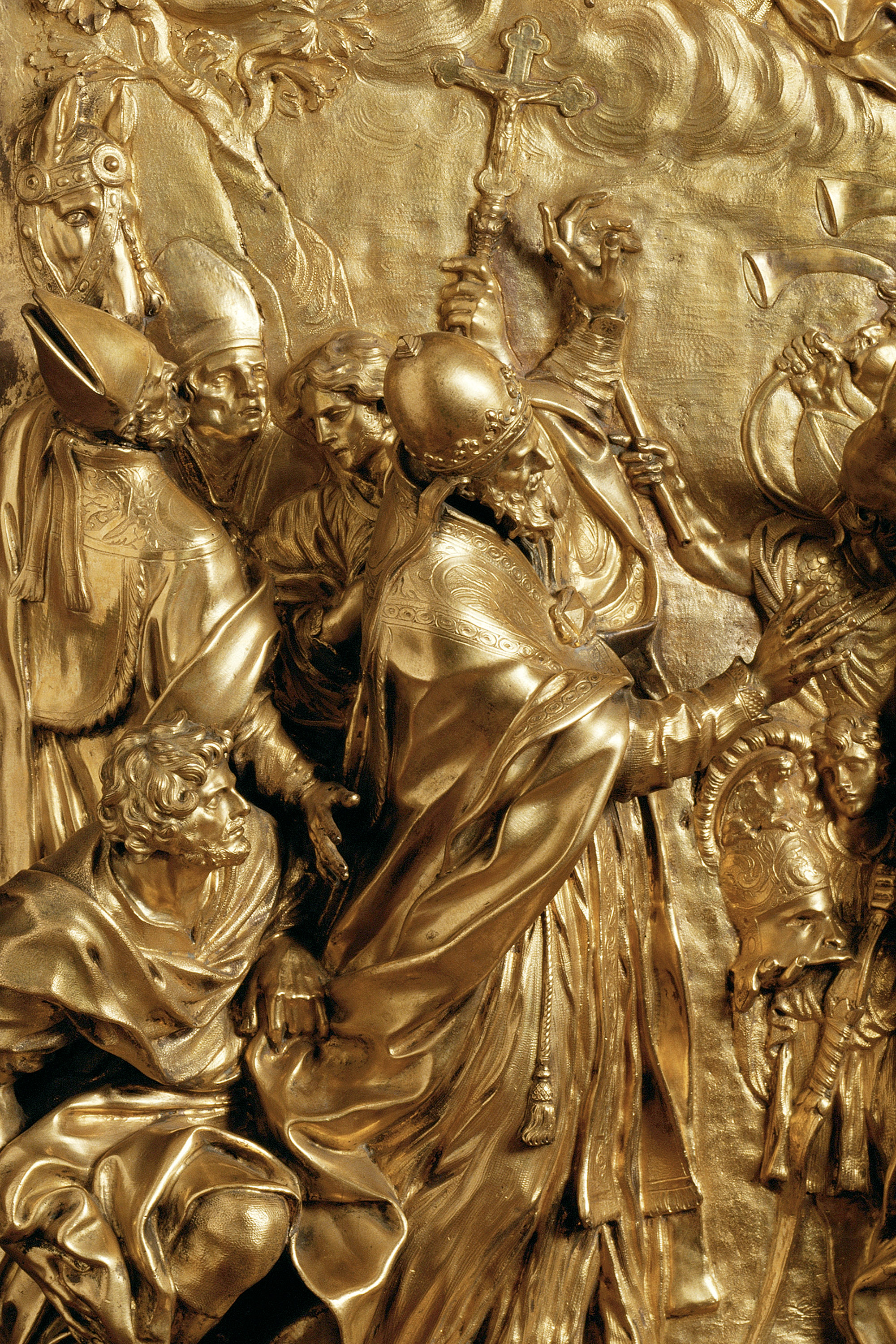 Die Begegnung von Papst Leo des Großen mit dem Hunnenkönig Attila
