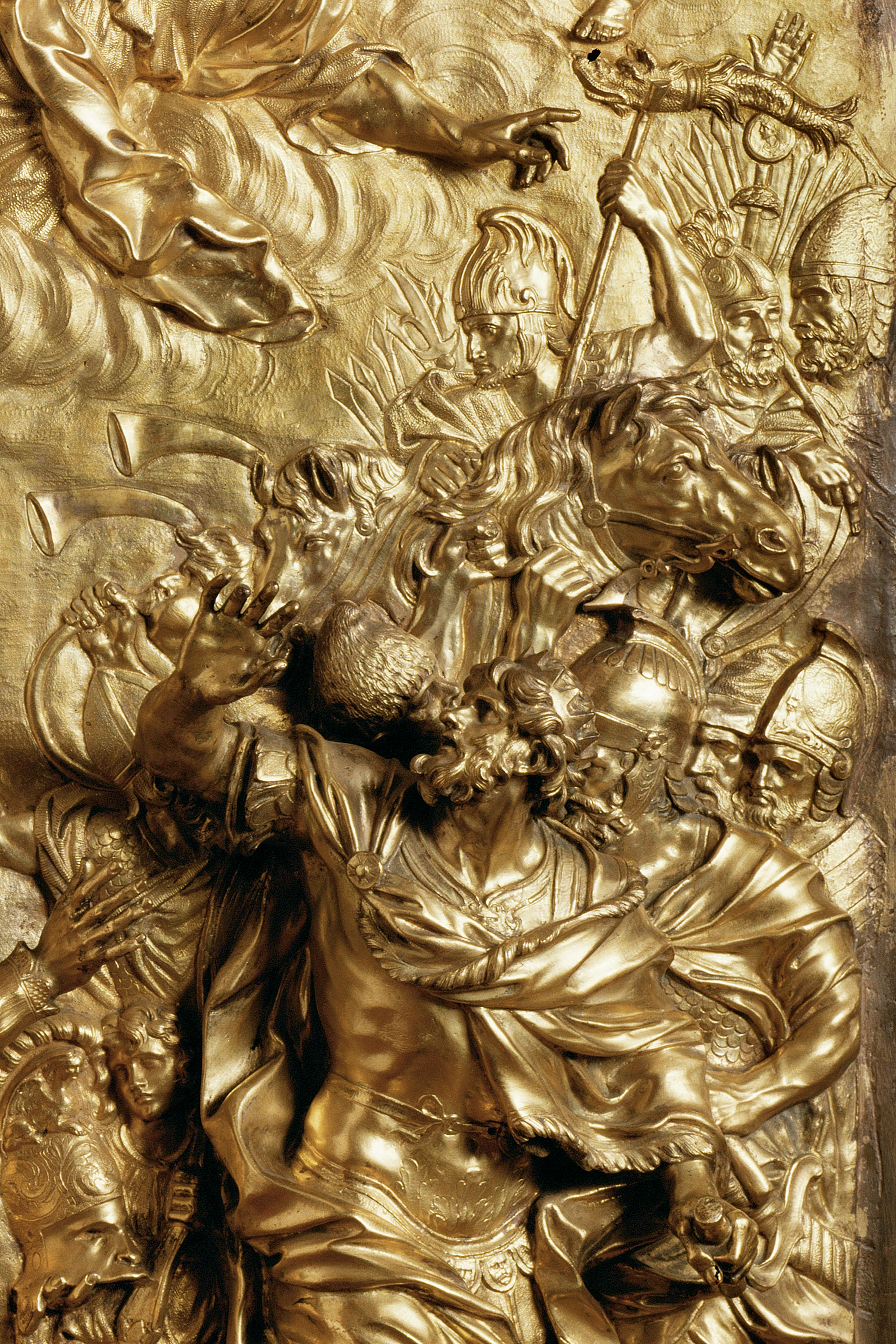 Die Begegnung von Papst Leo des Großen mit dem Hunnenkönig Attila