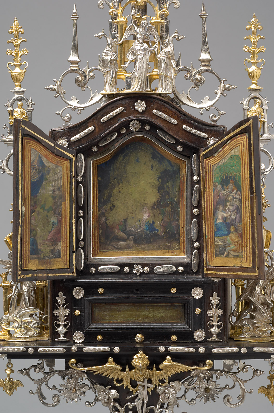 Flügelaltärchen aus dem Besitz von Kaiser Matthias