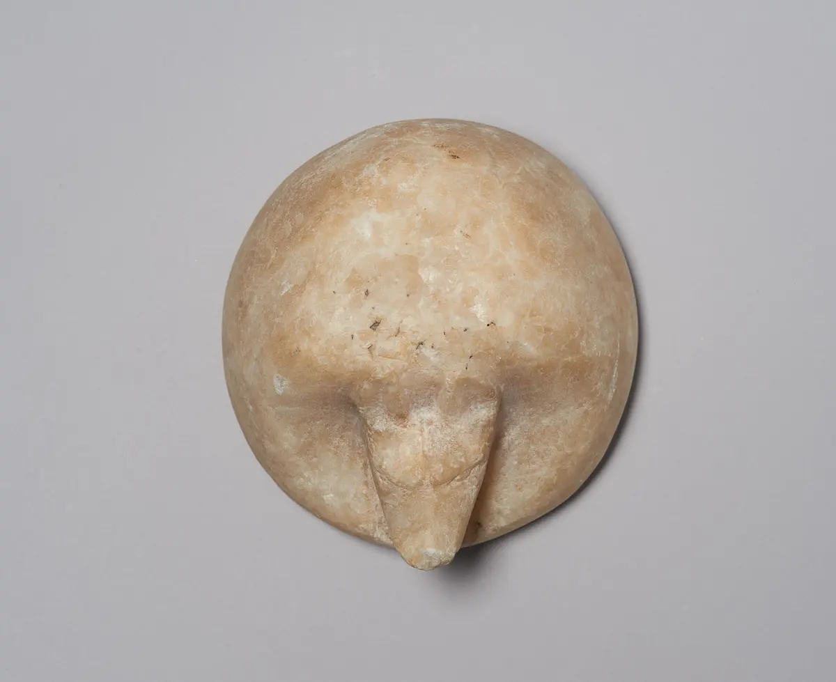 Kanope mit Deckel in Form eines Schakalkopfes