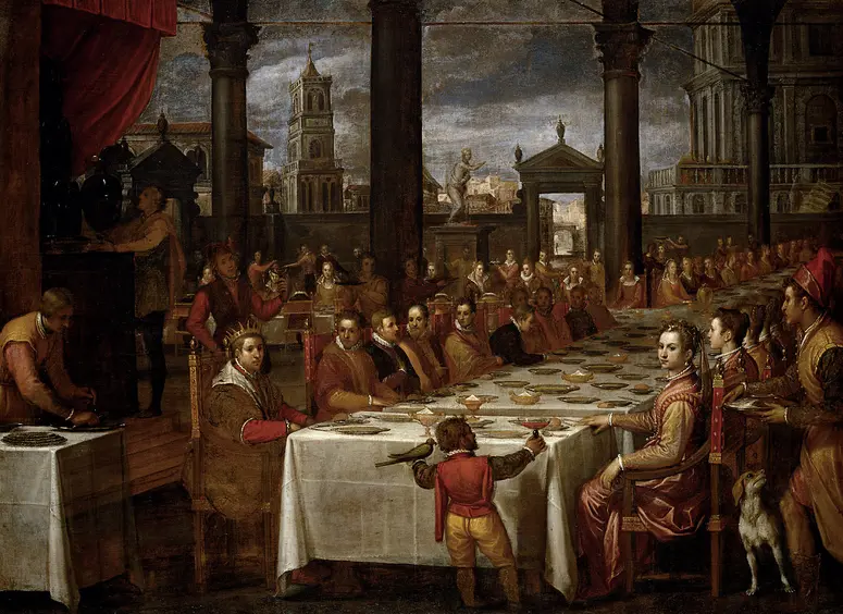 Hochzeitsmahl Großherzog Ferdinands I. von Toskana (1549-1609)