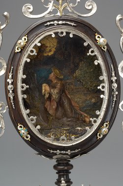Ostensorium mit Christus am Ölberg