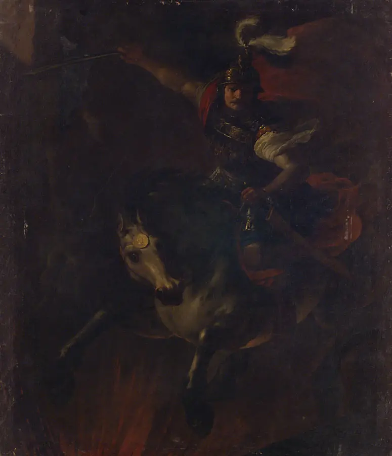 Opfertod des Marcus Curtius