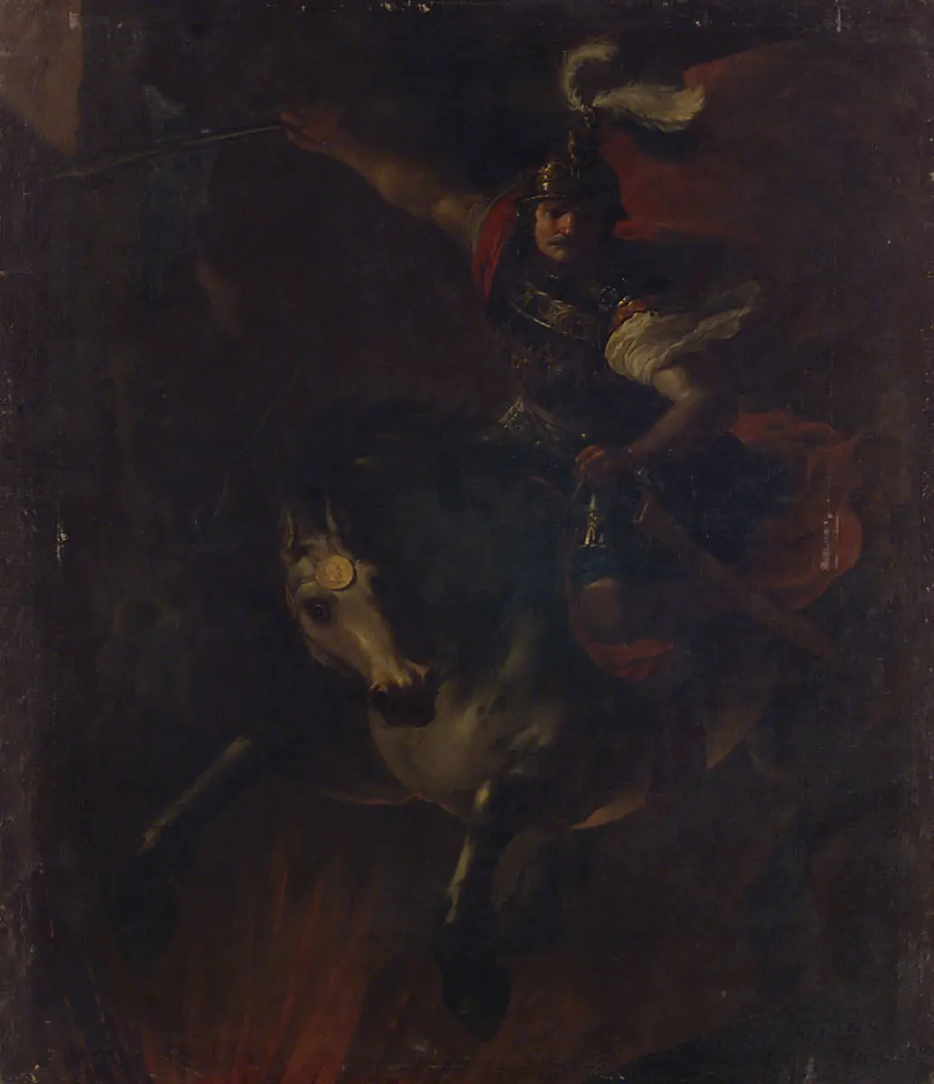 Opfertod des Marcus Curtius