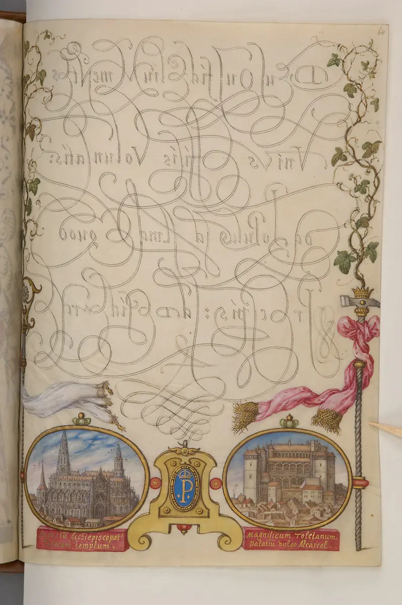 Schriftmusterbuch; 127 Blatt Pergament