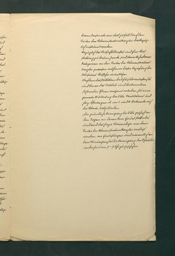 handschriftliche Dienstordnung für Museumsaufseher
