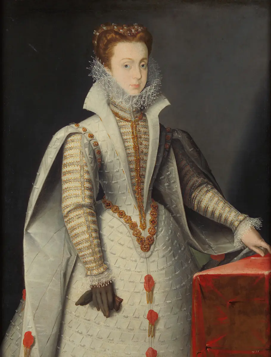 Herzogin Margarete von Joyeuse (1564-1625), Dreiviertelbildnis