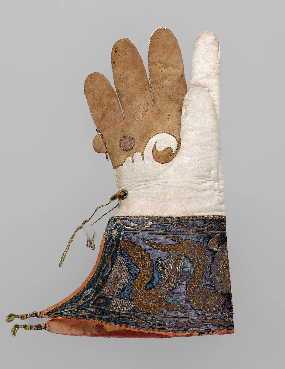 Falkenhandschuh für die rechte Hand