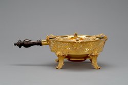 Rechaudpfanne des Frühstückservices der Kaiserin Maria Theresia