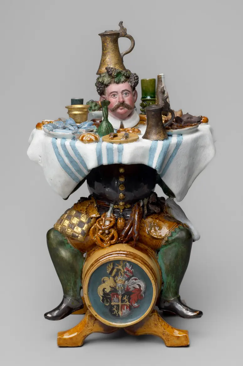 Tantalus als Scherzgefäß
