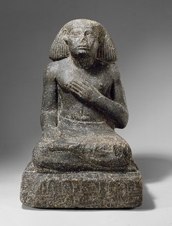 Sitzstatue des Sebek-em-inu