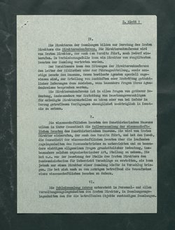 Entwurf einer Dienstordnung für das Kunsthistorische Museum (ausgearbeitet von den leitenden Sammlungsbeamten)