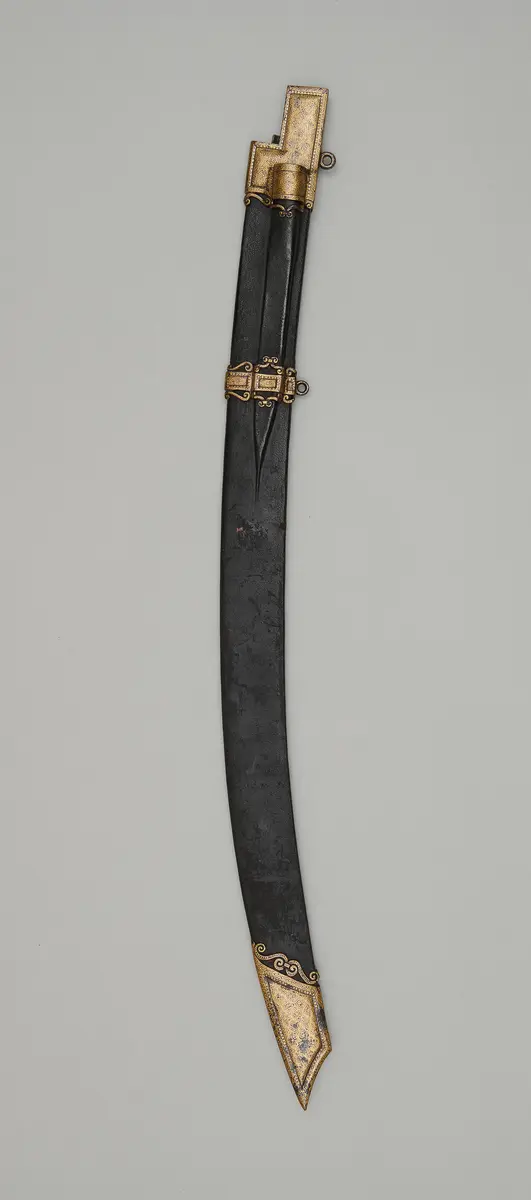 Korallensäbel, Kordelatsch, Coltelaggio, Malchus, Malchus (mit Scheide)
