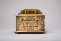 Nähkästchen der Erzherzogin Claudia von Medici (mit Polster zum Spitzenklöppeln)