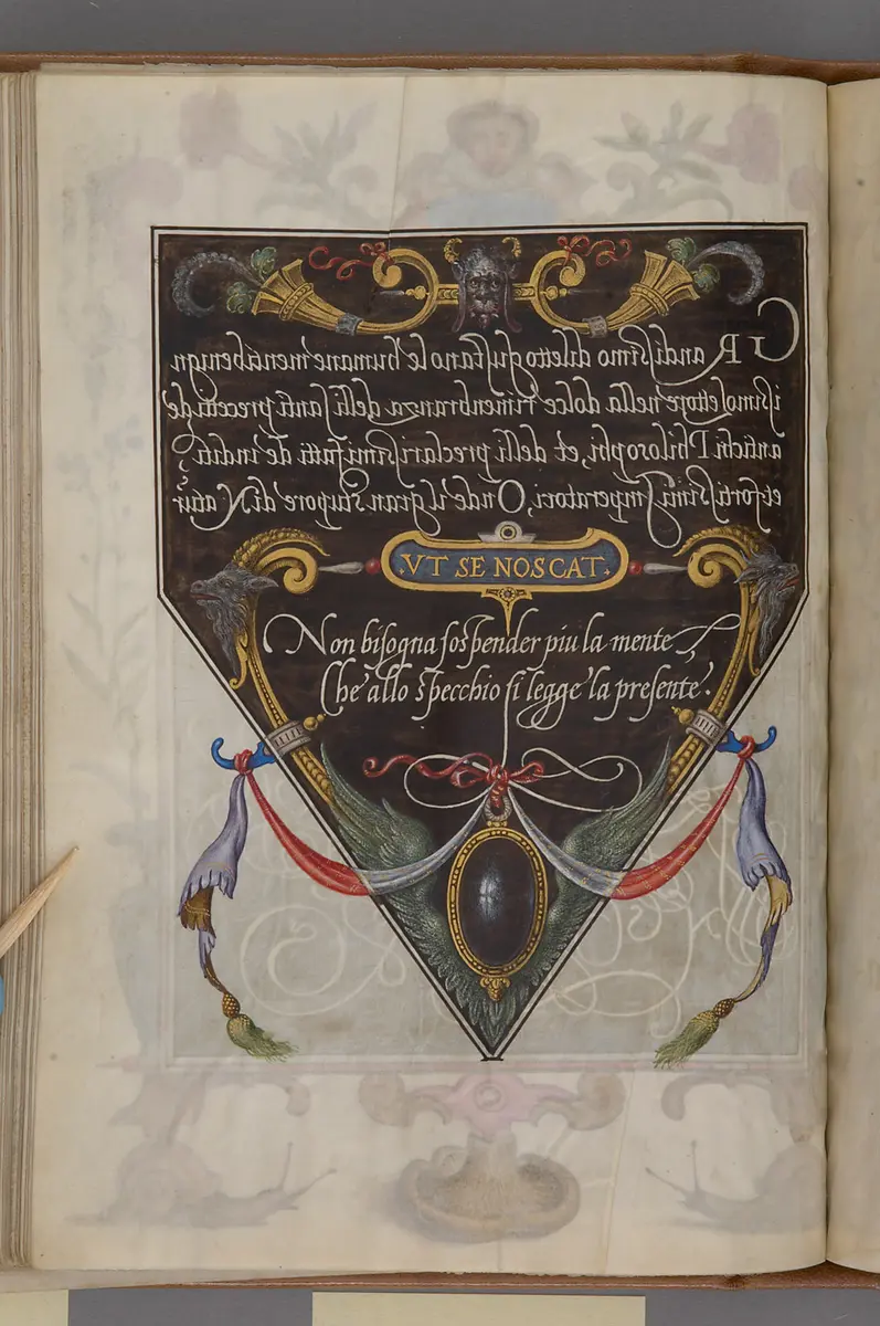 Schriftmusterbuch; 127 Blatt Pergament